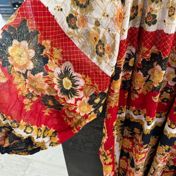 MES DEMOISELLES Matrioshka Printed Cotton-voile Midi Dress In Floral Combo Sz 0 - Picture 12 of 16